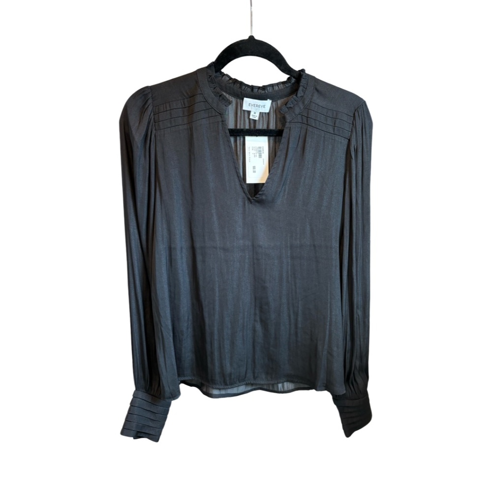 Everett Tally Satin Blouse